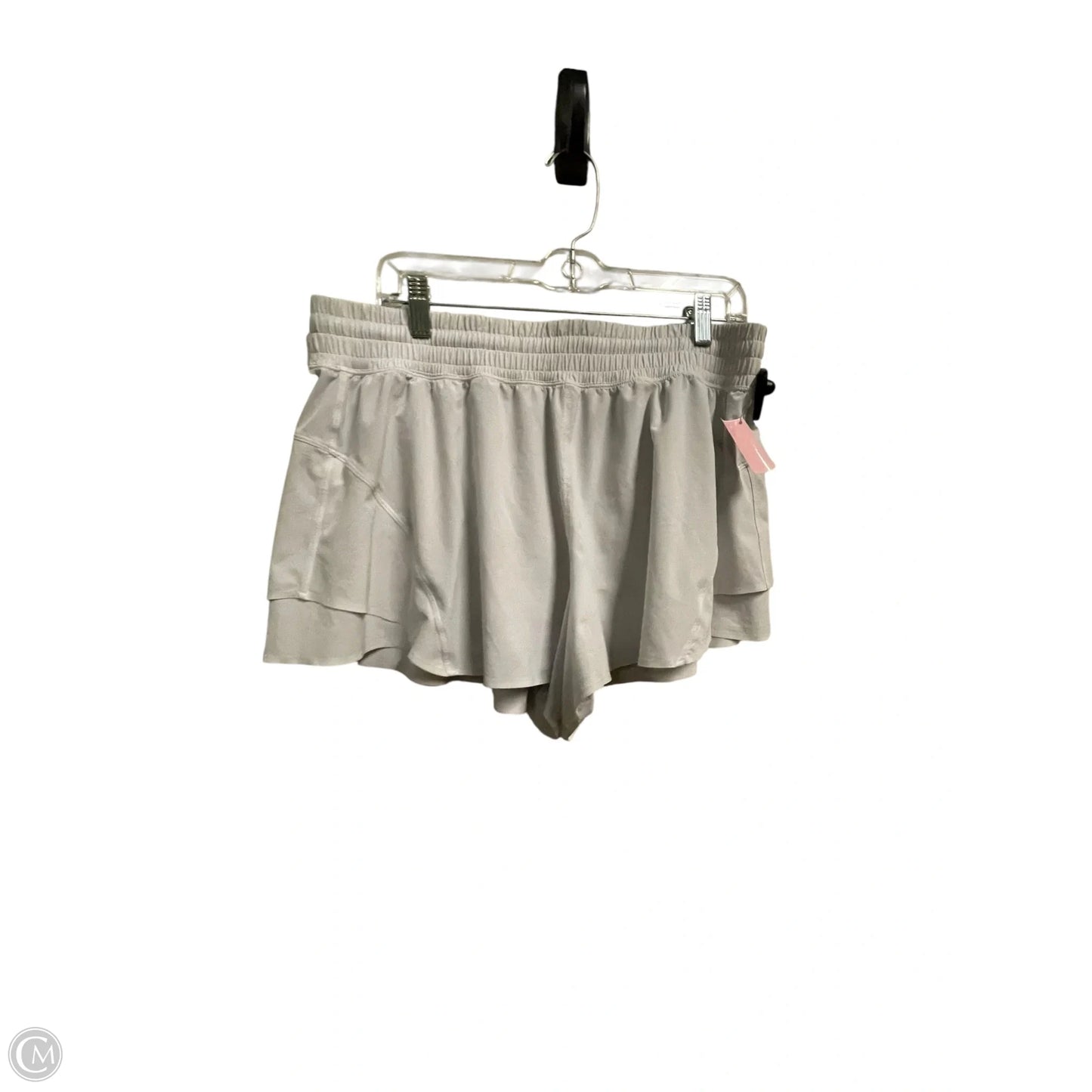 Athletic Shorts By Lululemon In White, Size: Xl