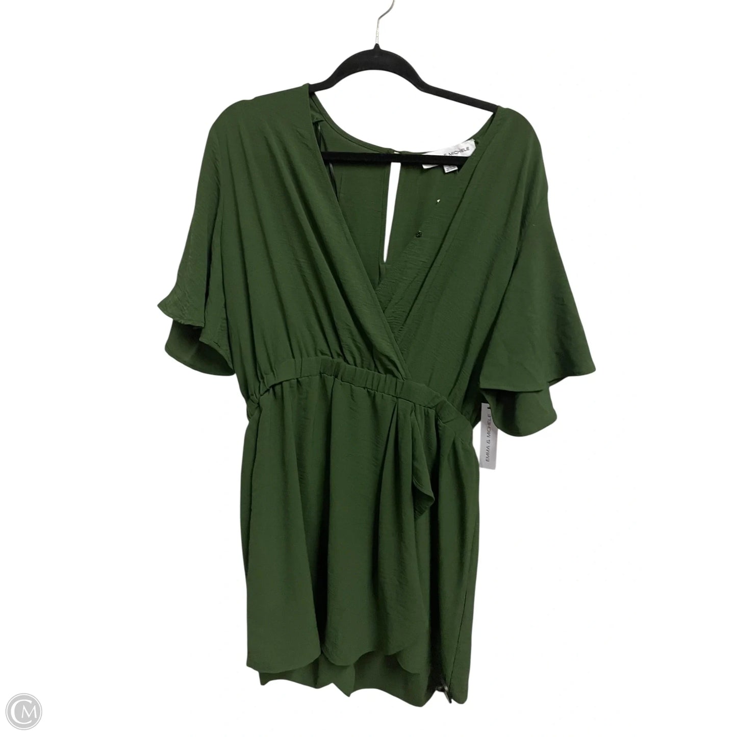 Romper By Emma And Michele In Green, Size: L