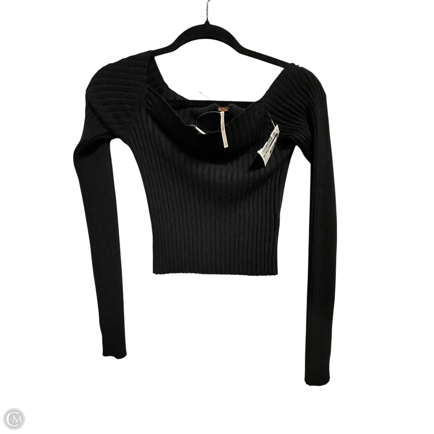 Top Long Sleeve Basic By Free People In Black, Size: S