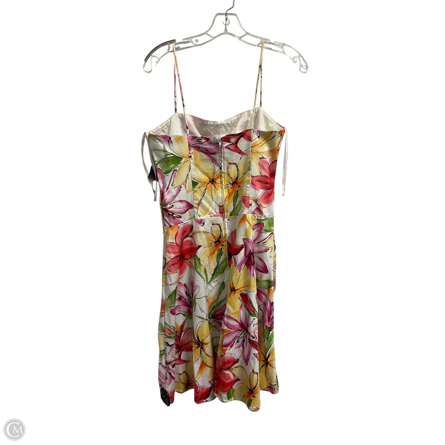 Dress Party Short By Clothes Mentor In Floral Print, Size: 12