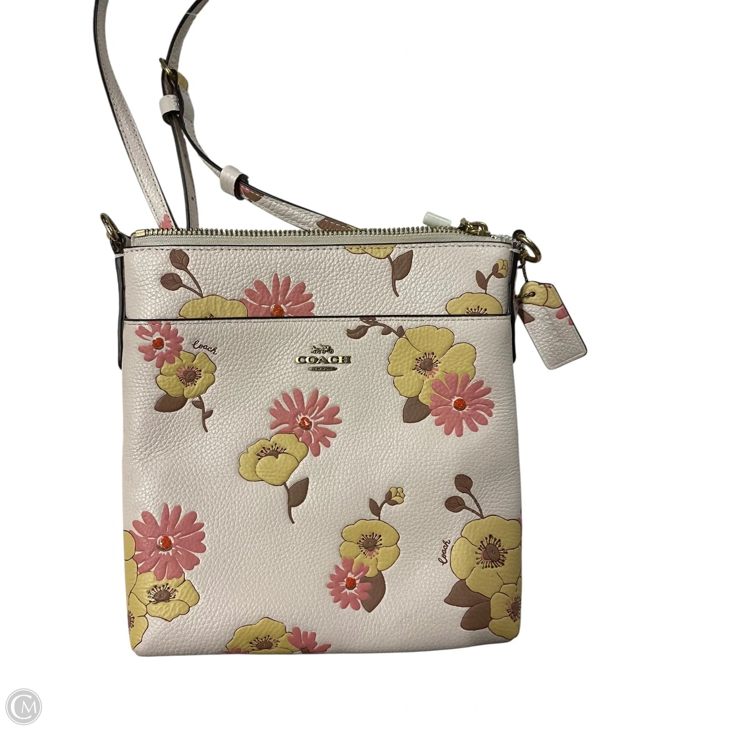 Crossbody Designer By Coach, Size: Medium