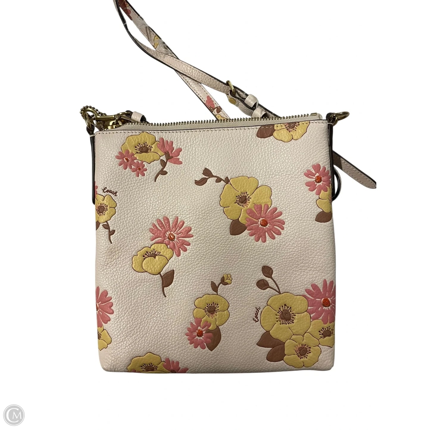 Crossbody Designer By Coach, Size: Medium