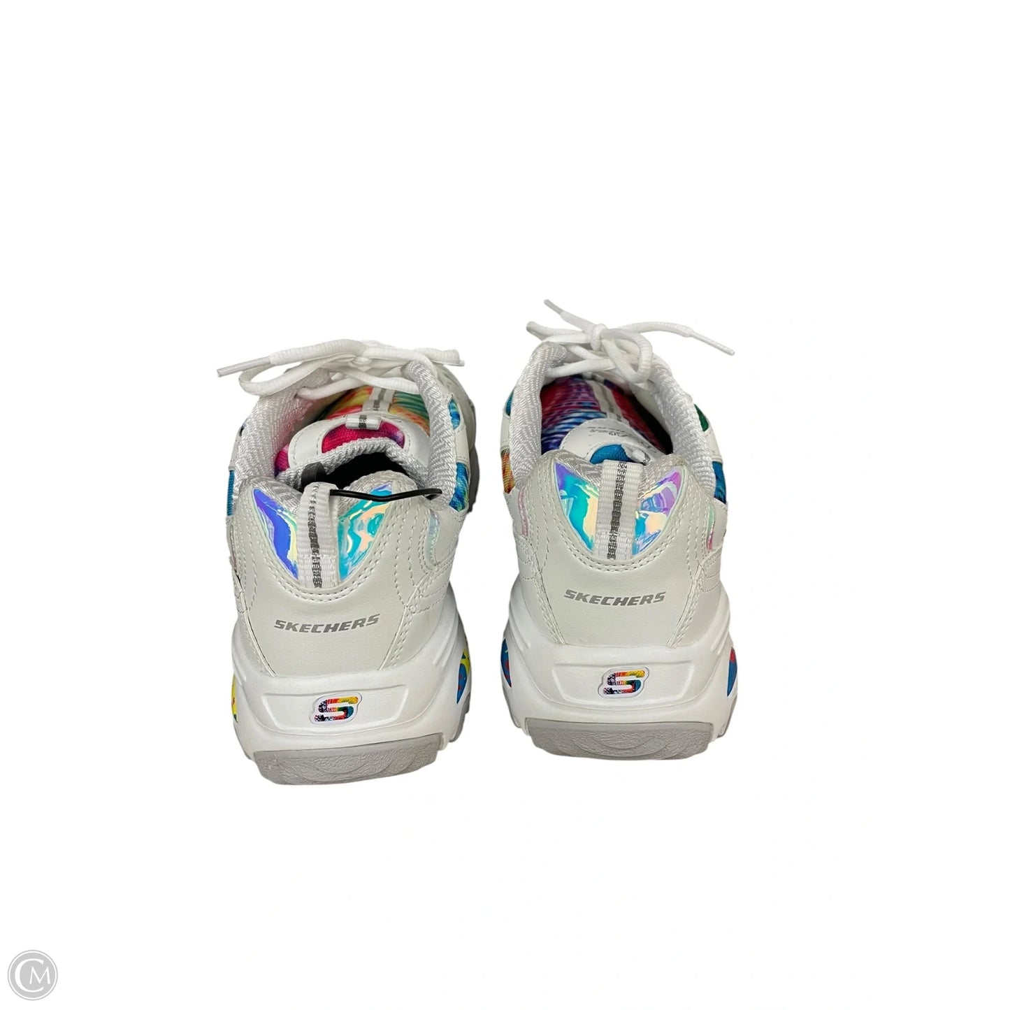 Shoes Athletic By Skechers In White, Size: 10