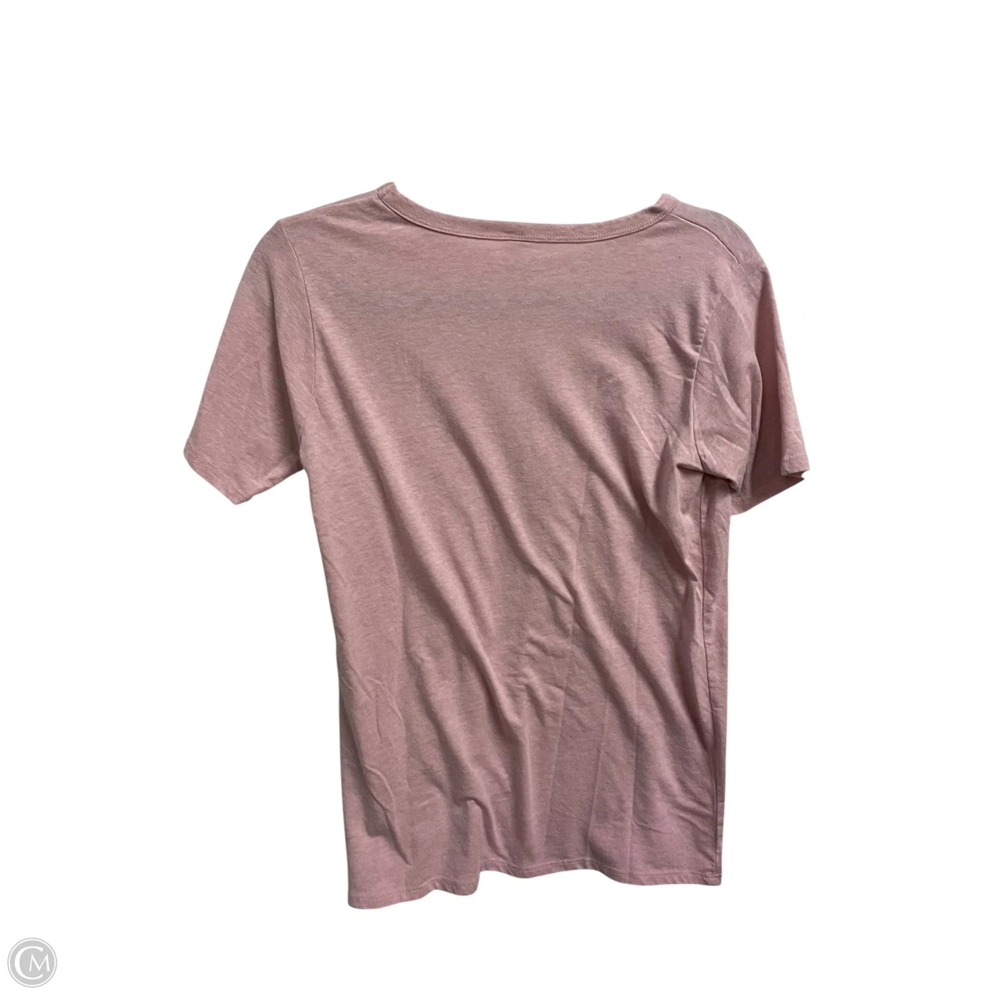 Top Short Sleeve By Clothes Mentor In Pink, Size: L