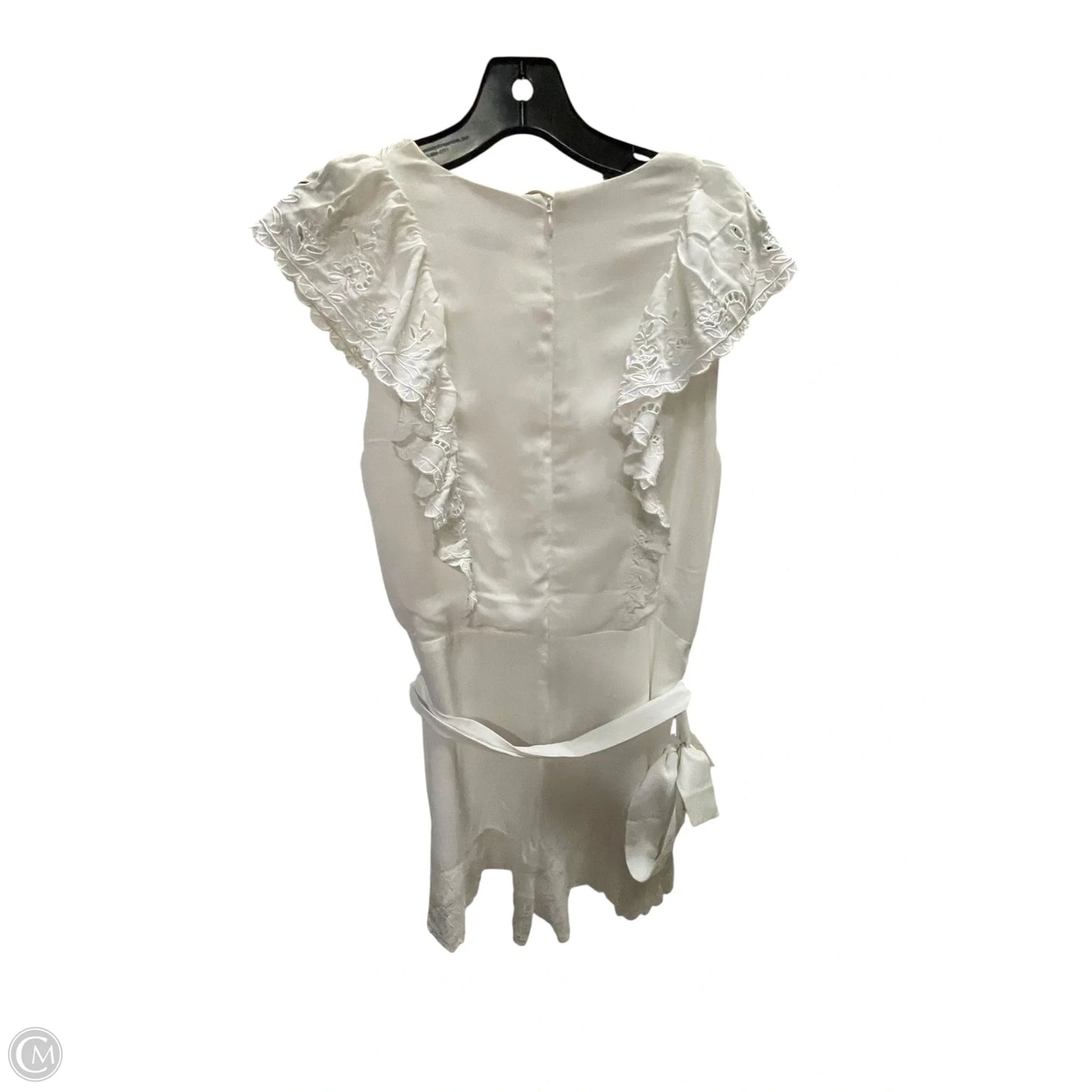 Romper By Express In White, Size: L
