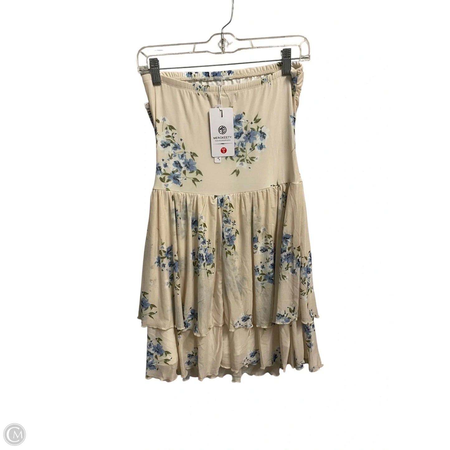 Dress Casual Short By Clothes Mentor In Cream, Size: S