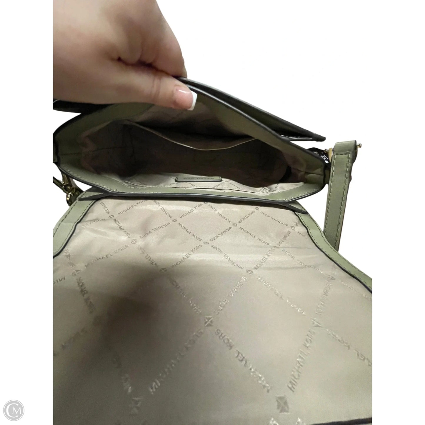 Crossbody Designer By Michael Kors, Size: Medium