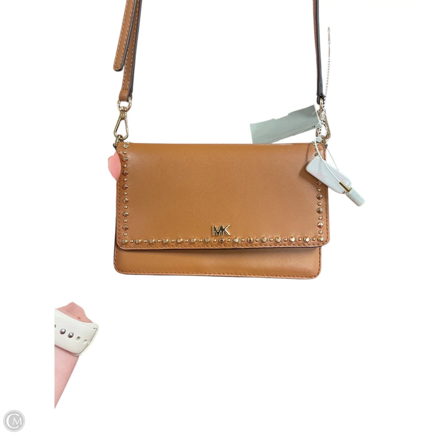 Crossbody Designer By Michael Kors, Size: Medium