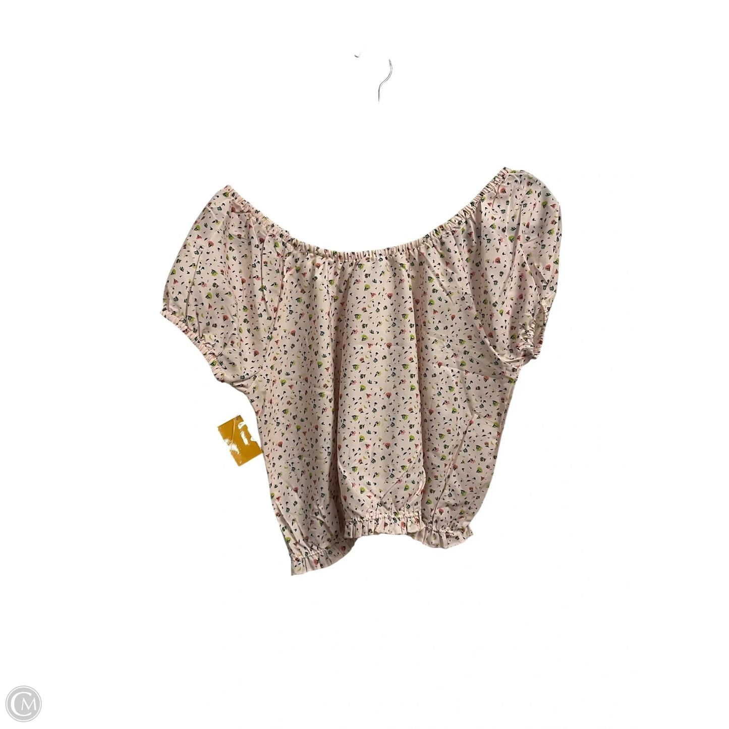 Top Short Sleeve By Clothes Mentor In Pink, Size: Xl