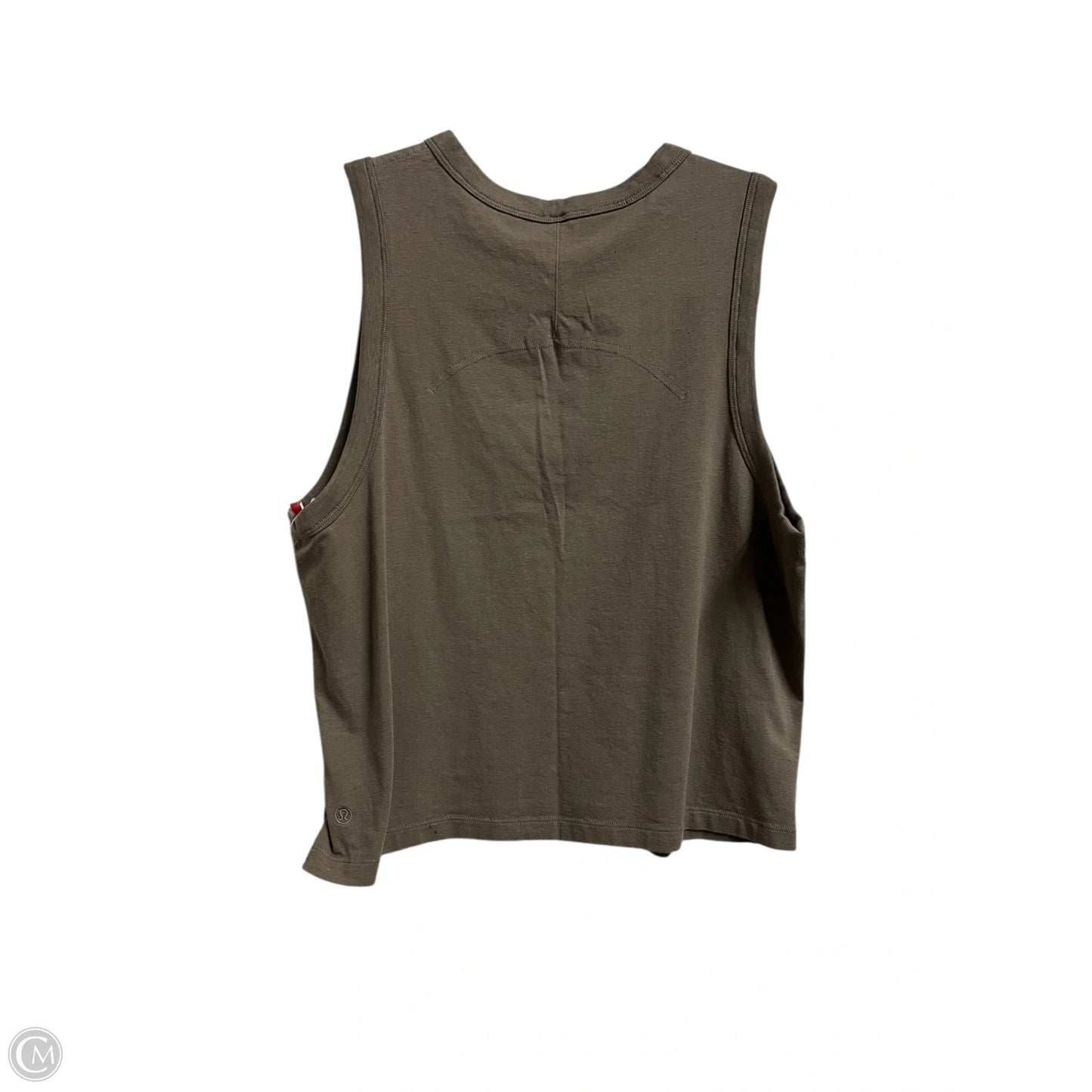 Athletic Tank Top By Lululemon In Brown, Size: 8
