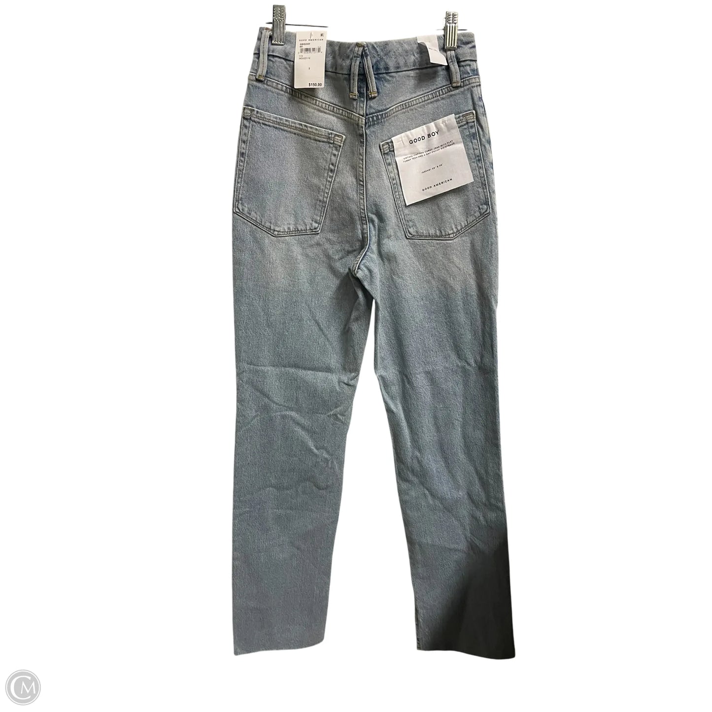 Jeans Boot Cut By Good American In Blue, Size: 2