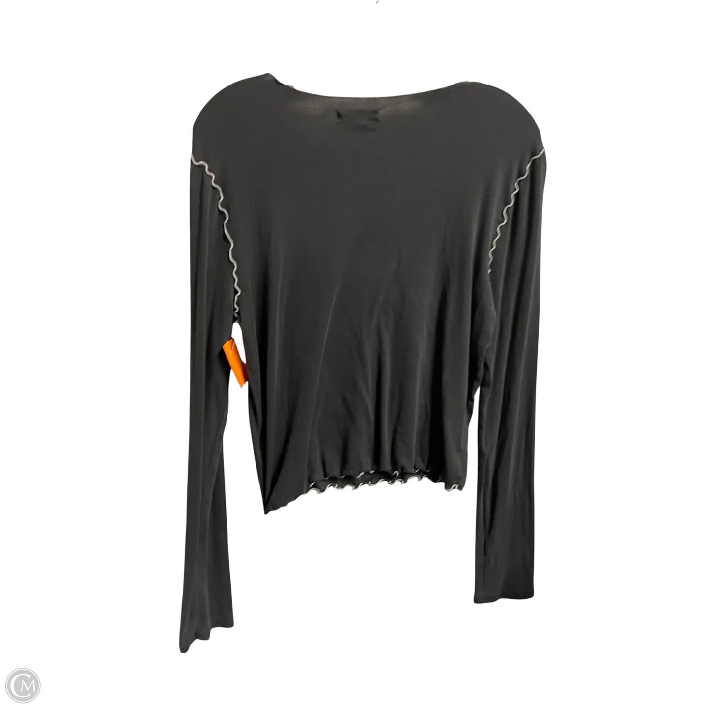 Top Long Sleeve By Madewell In Grey, Size: Osfm