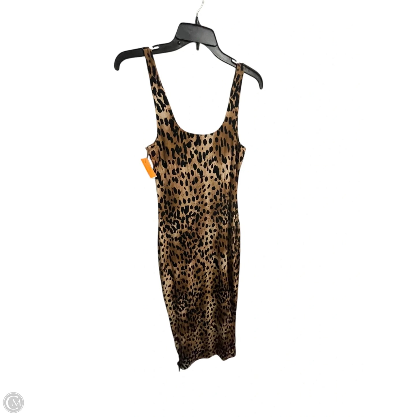 Dress Casual Midi By Good American In Animal Print, Size: 0