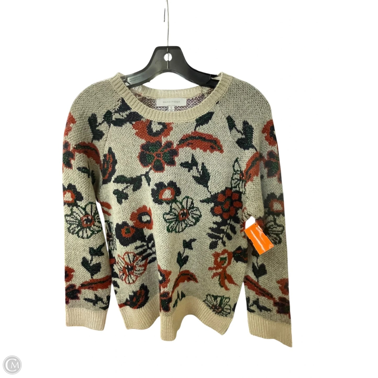Sweater By Clothes Mentor In Grey, Size: S