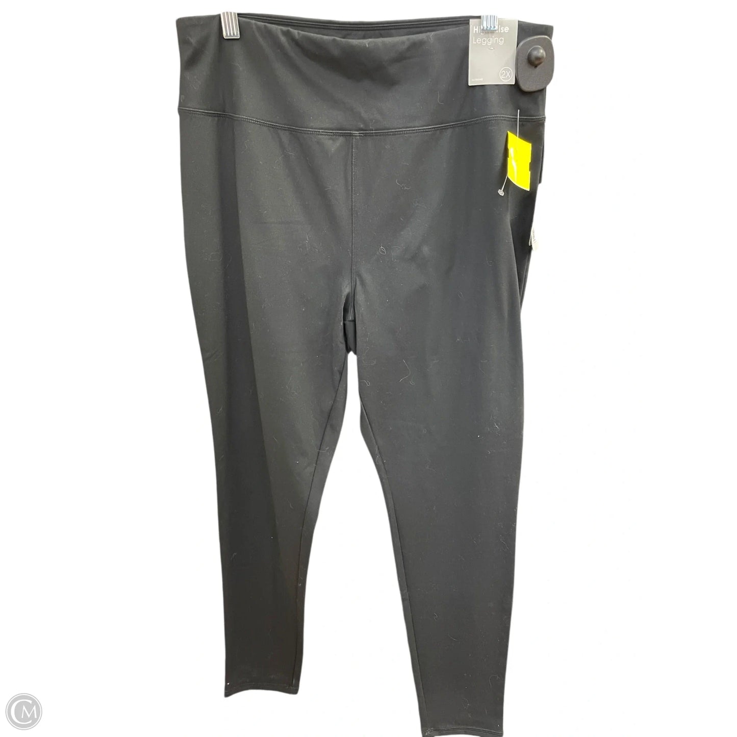 Athletic Leggings By Forever 21 In Black, Size: 2x