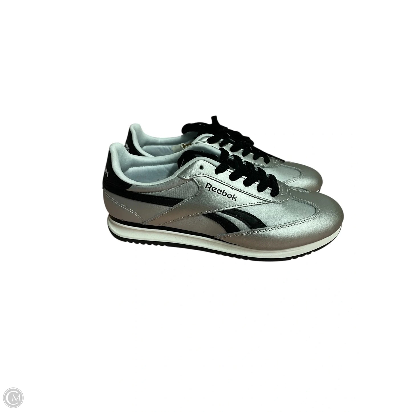 Shoes Athletic By Reebok In Silver, Size: 8