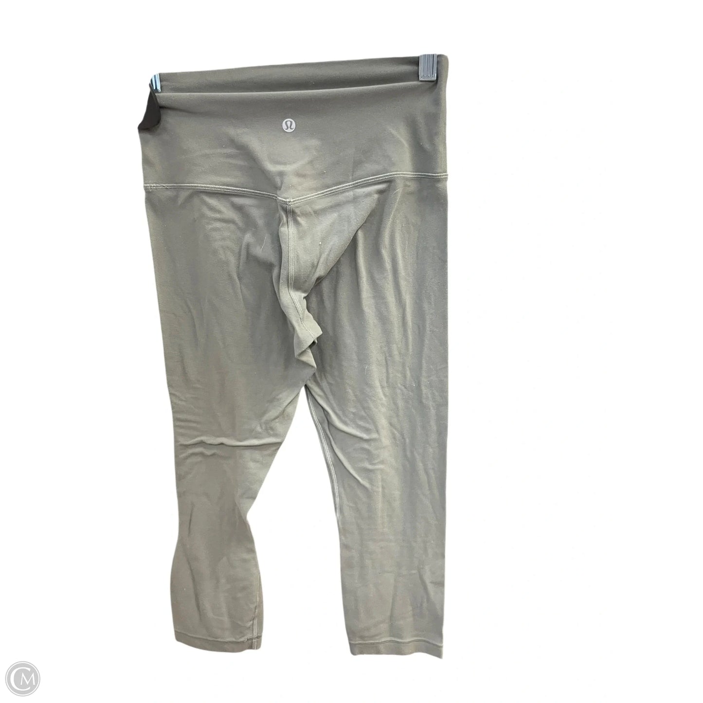 Athletic Leggings Capris By Lululemon In Grey, Size: 6