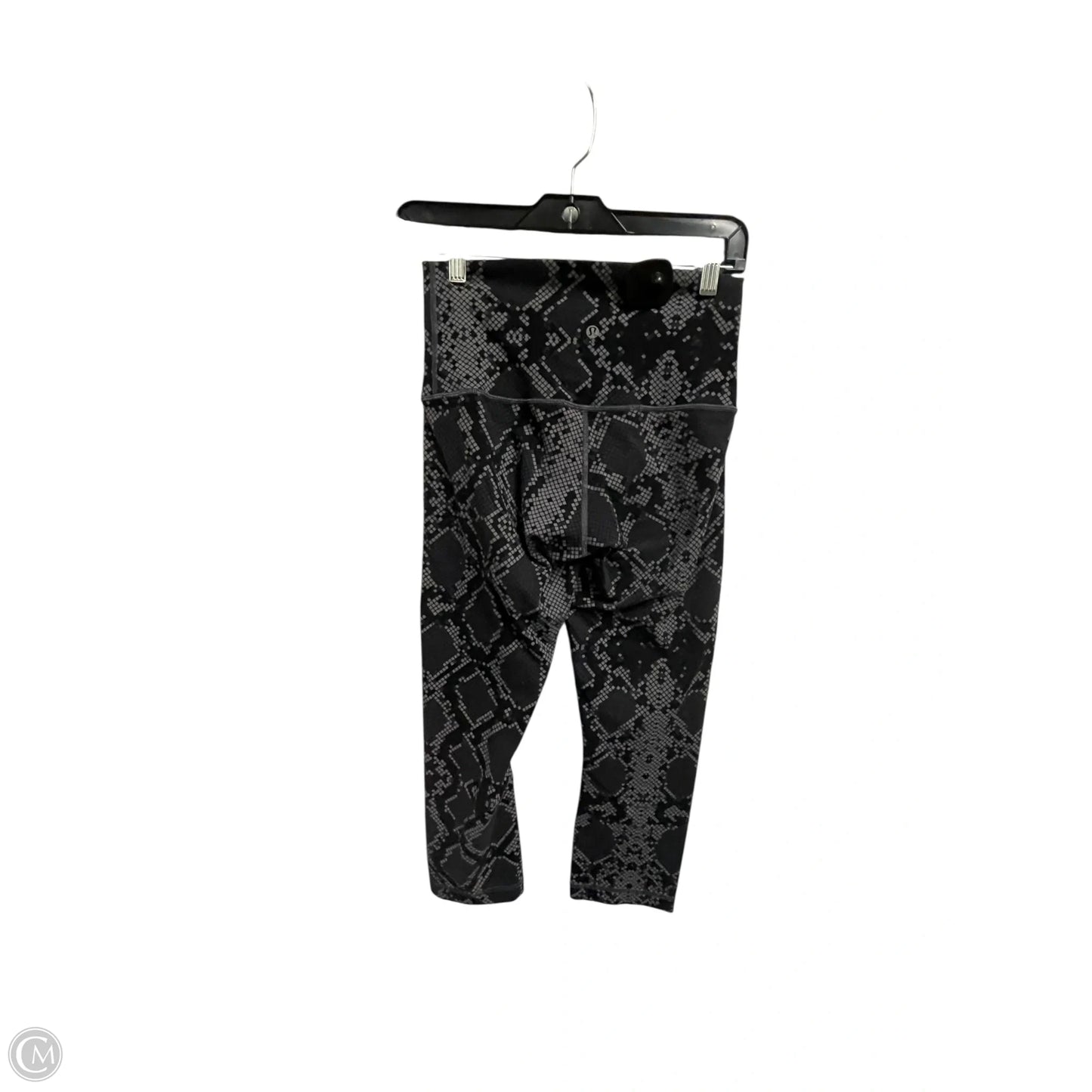 Athletic Leggings By Lululemon In Geometric Pattern, Size: 4