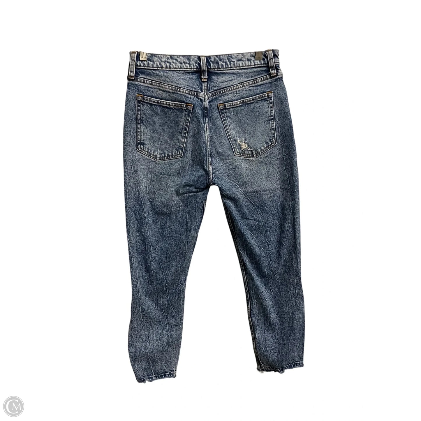 Jeans Straight By Abercrombie And Fitch In Blue, Size: 4