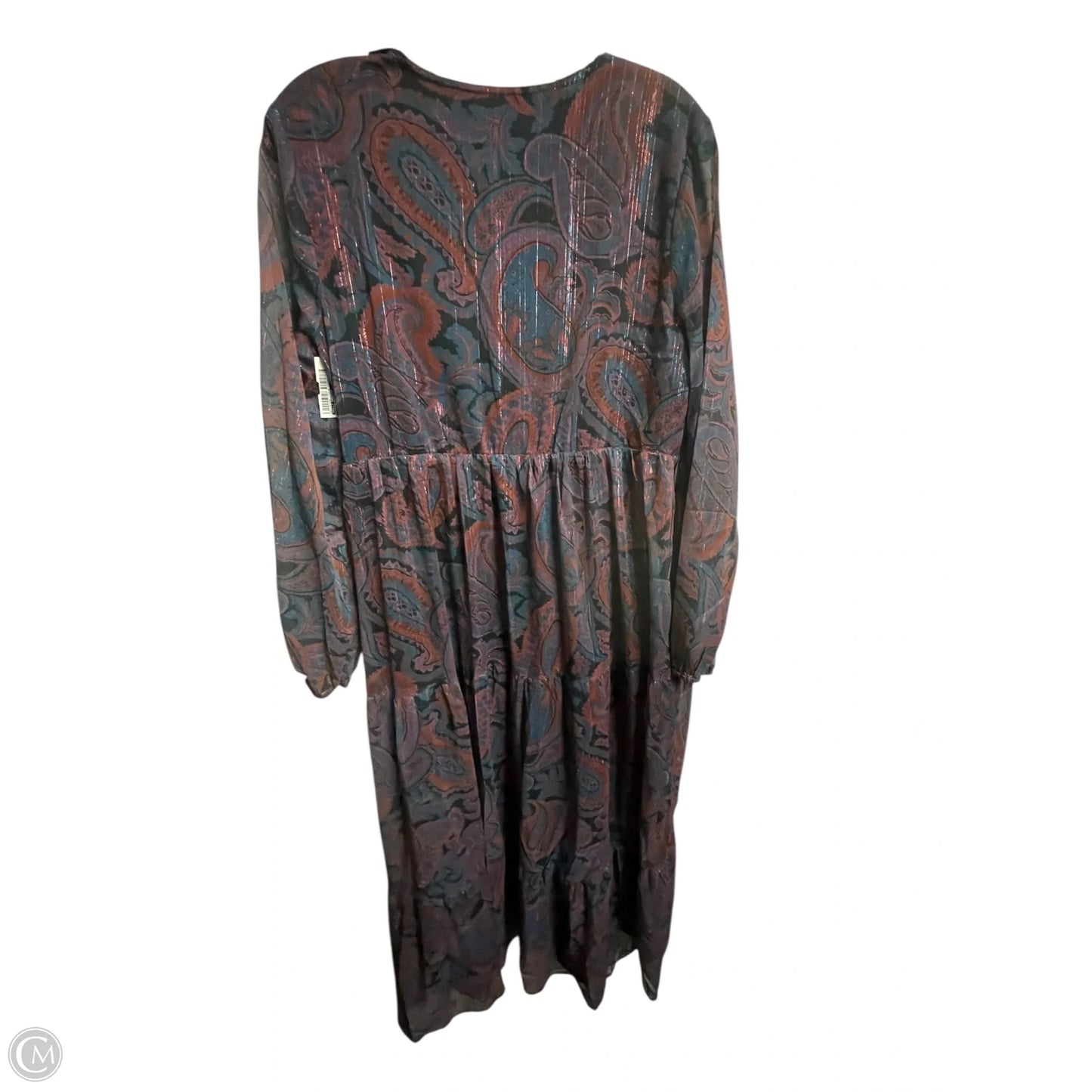 Dress Casual Maxi By Molly Bracken In Blue & Red, Size: S