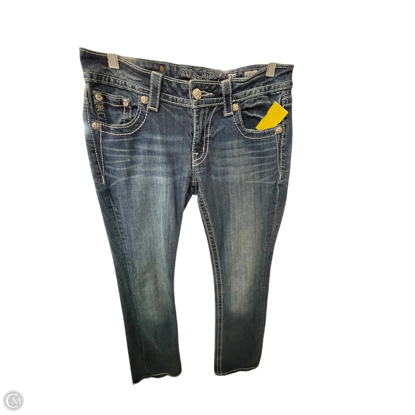 Jeans Flared By Miss Me In Blue Denim, Size: 8