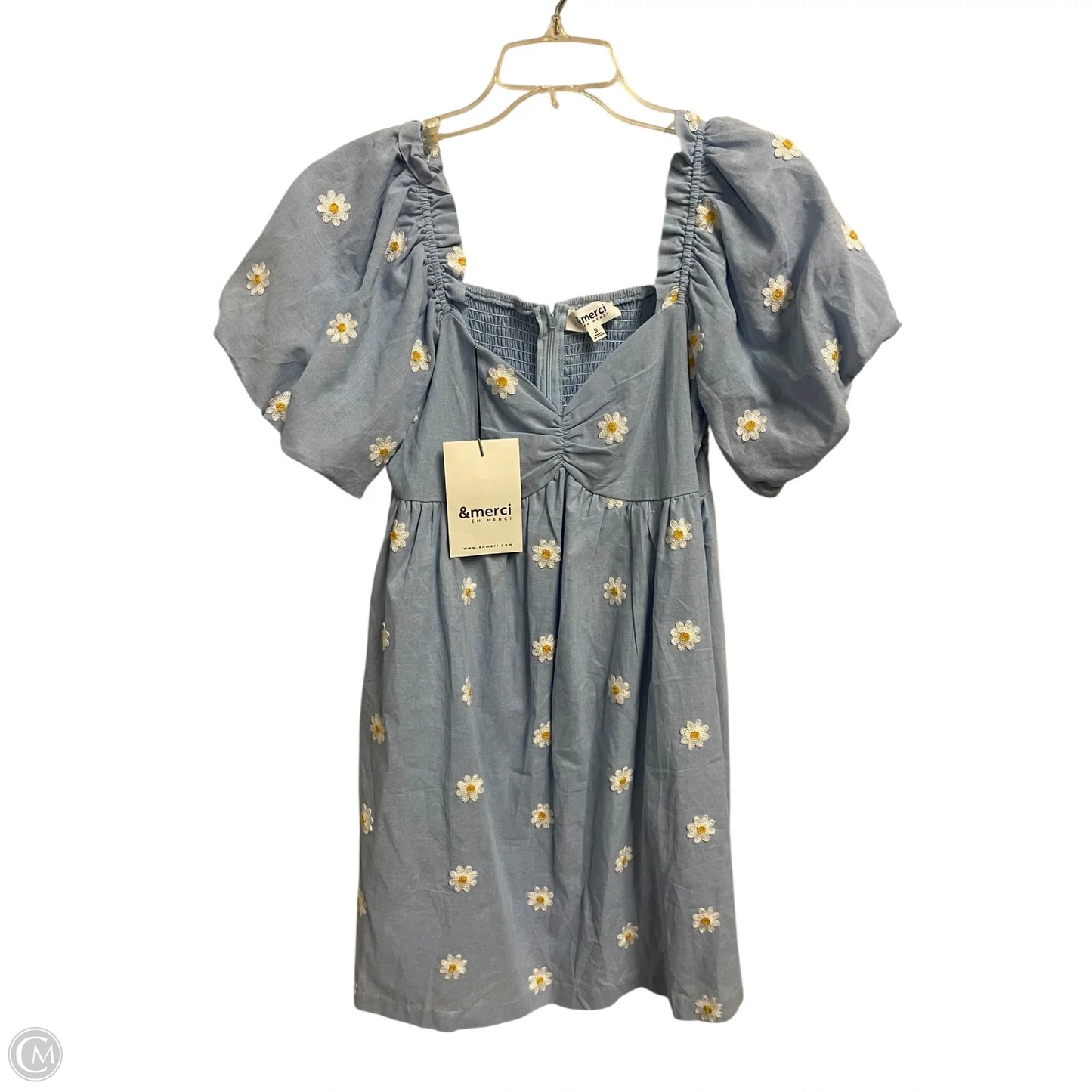 Dress Casual Short By Clothes Mentor In Blue, Size: S
