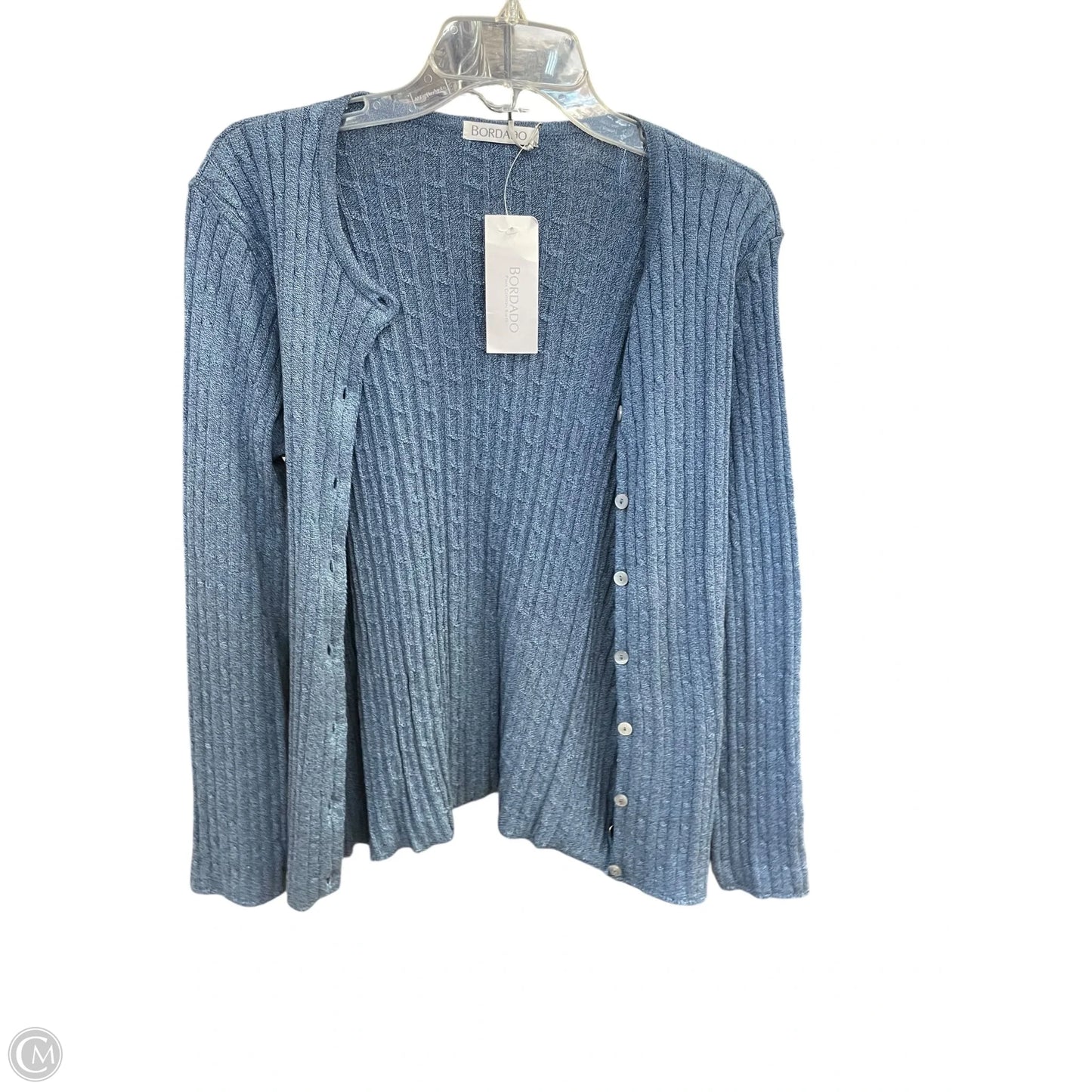 Cardigan By Clothes Mentor In Blue, Size: Xl