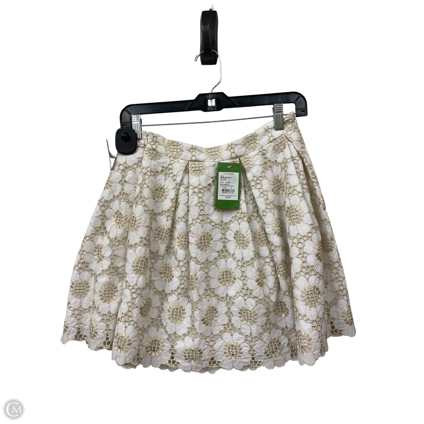 Skirt Designer By Lilly Pulitzer In White, Size: 4