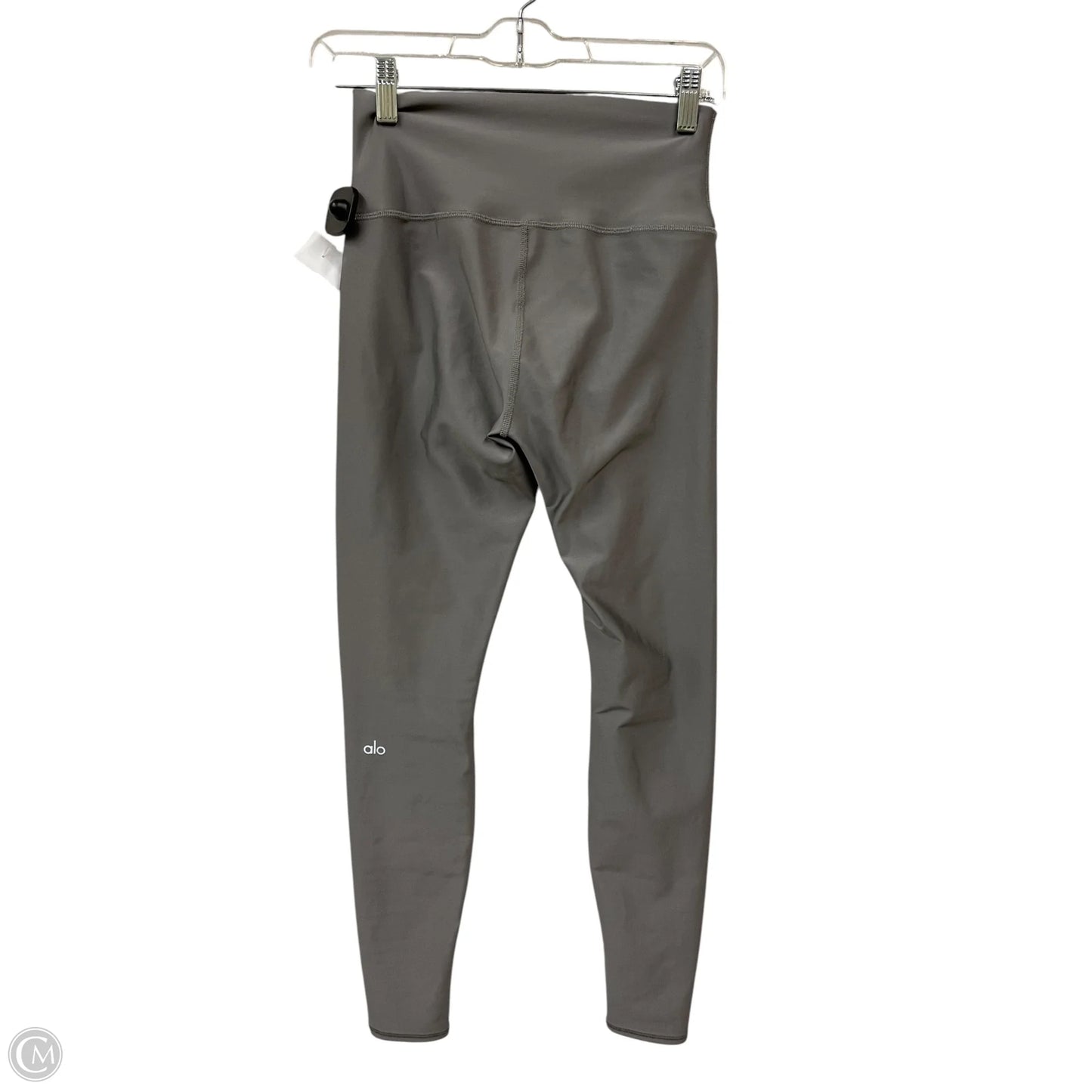 Athletic Leggings By Alo In Grey, Size: M