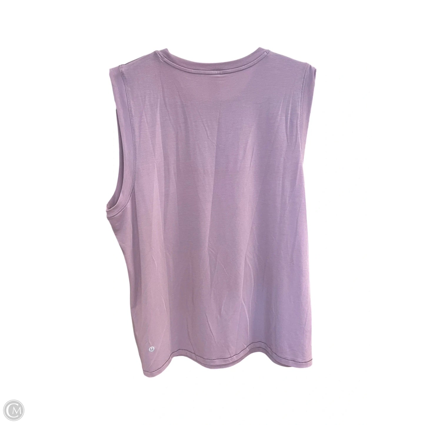 Athletic Tank Top By Lululemon In Purple, Size: 12