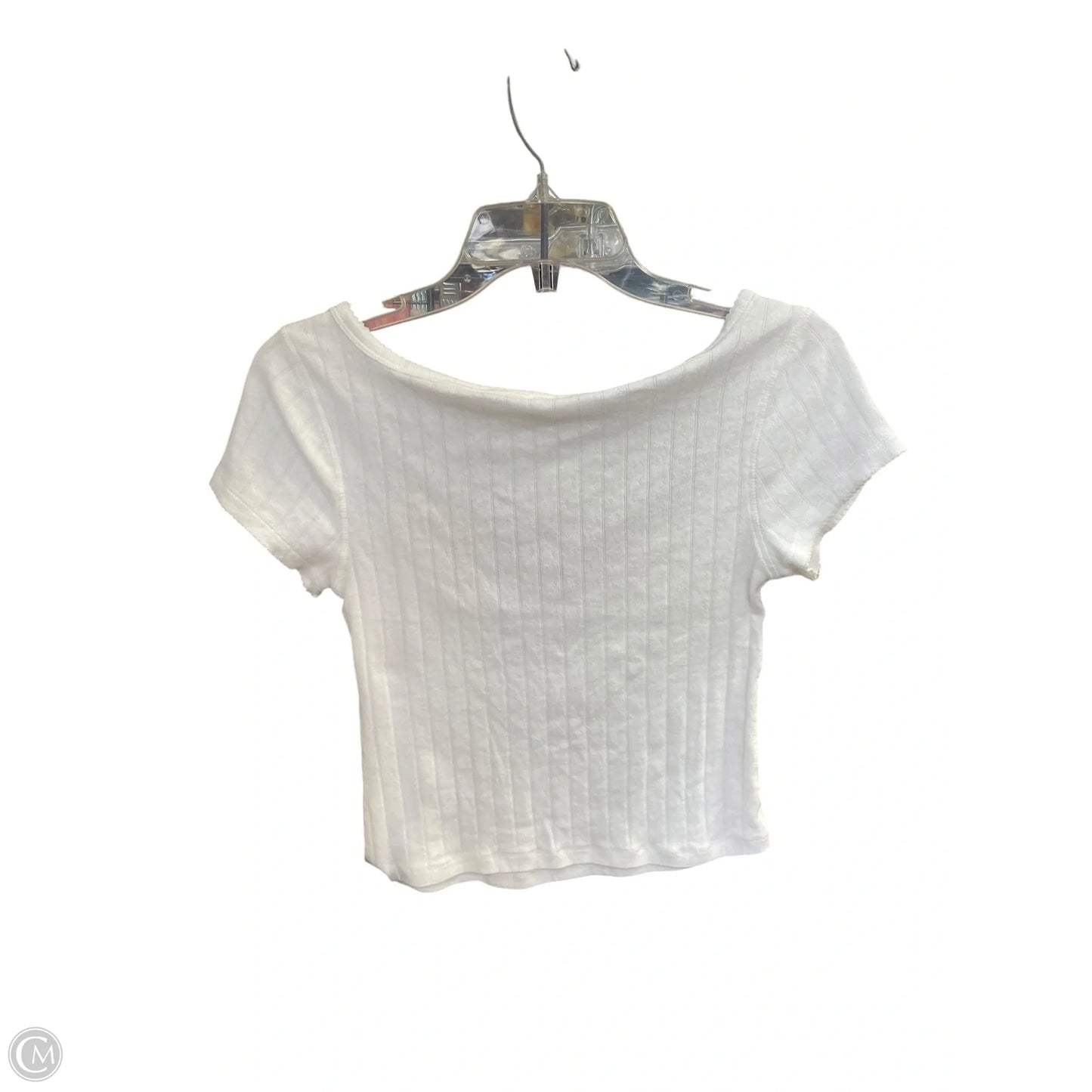 Top Short Sleeve By Free People In White, Size: S