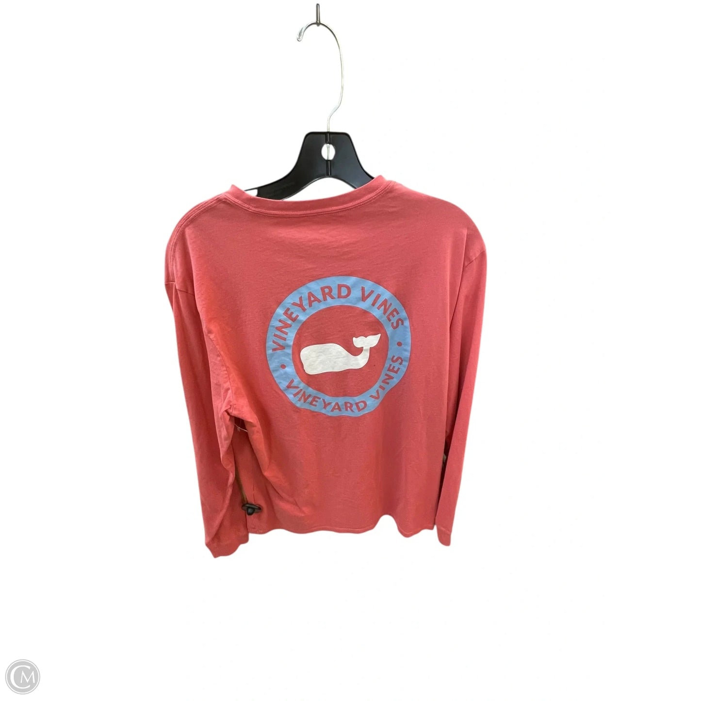Top Long Sleeve By Vineyard Vines In Pink, Size: M