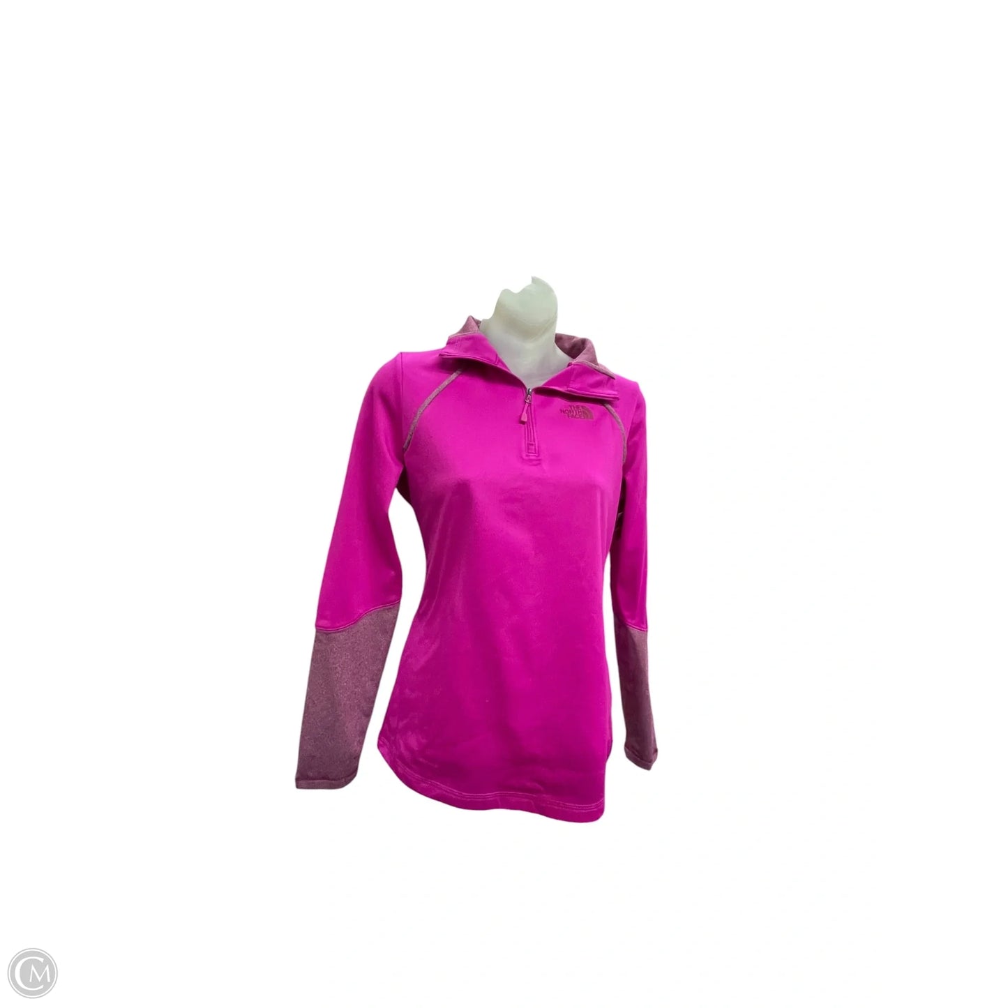 Athletic Sweatshirt Collar By The North Face In Pink, Size: S