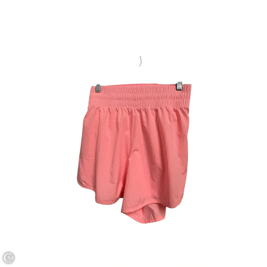 Athletic Shorts By Avia In Pink, Size: 2x