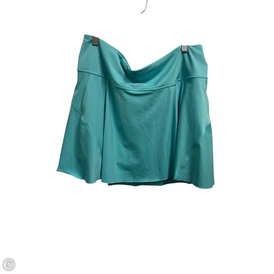 Athletic Skirt By Athleta In Blue, Size: Xl