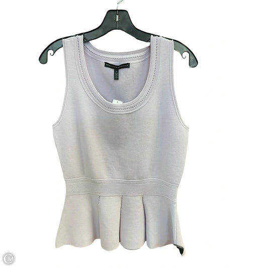 Top Sleeveless Basic By White House Black Market In Purple, Size: S