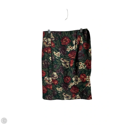 Skirt Midi By Clothes Mentor In Green, Size: 6