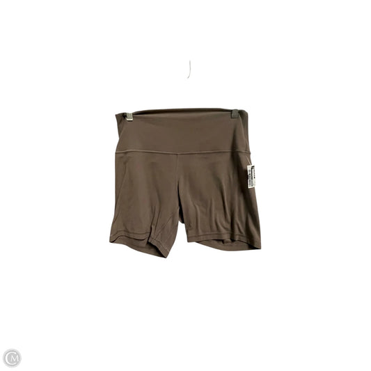 Athletic Shorts By Lululemon In Tan, Size: 10