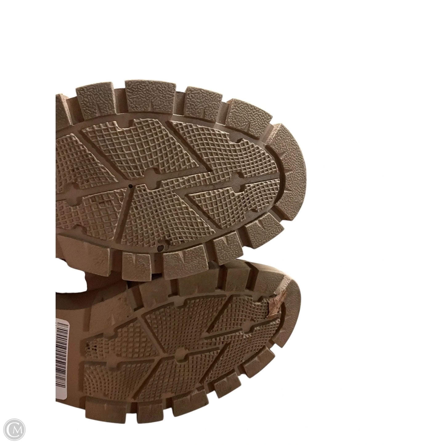 Boots Ankle Heels By Clothes Mentor In Tan, Size: 9