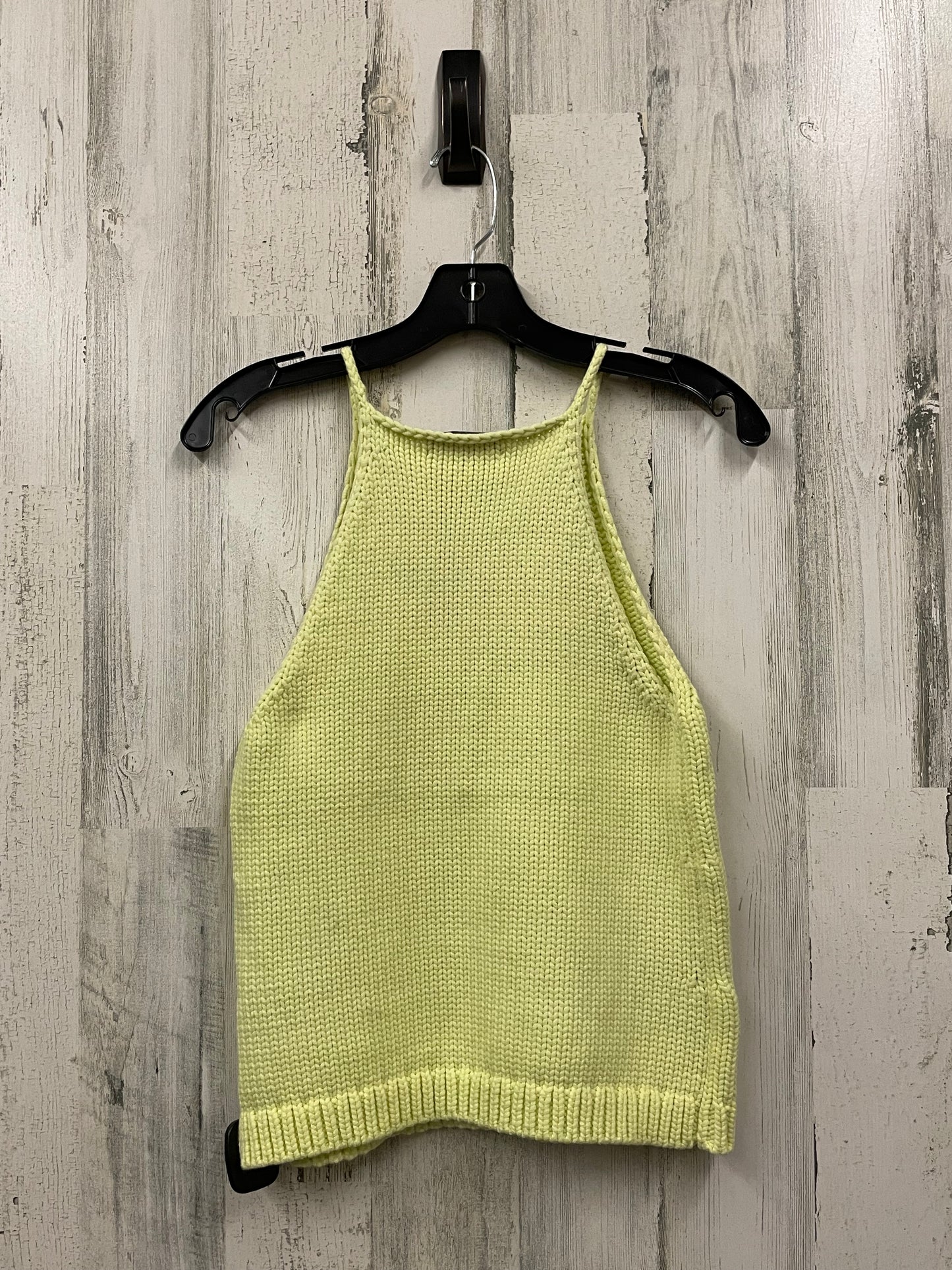 Top Sleeveless By Banana Republic In Yellow, Size: Xs