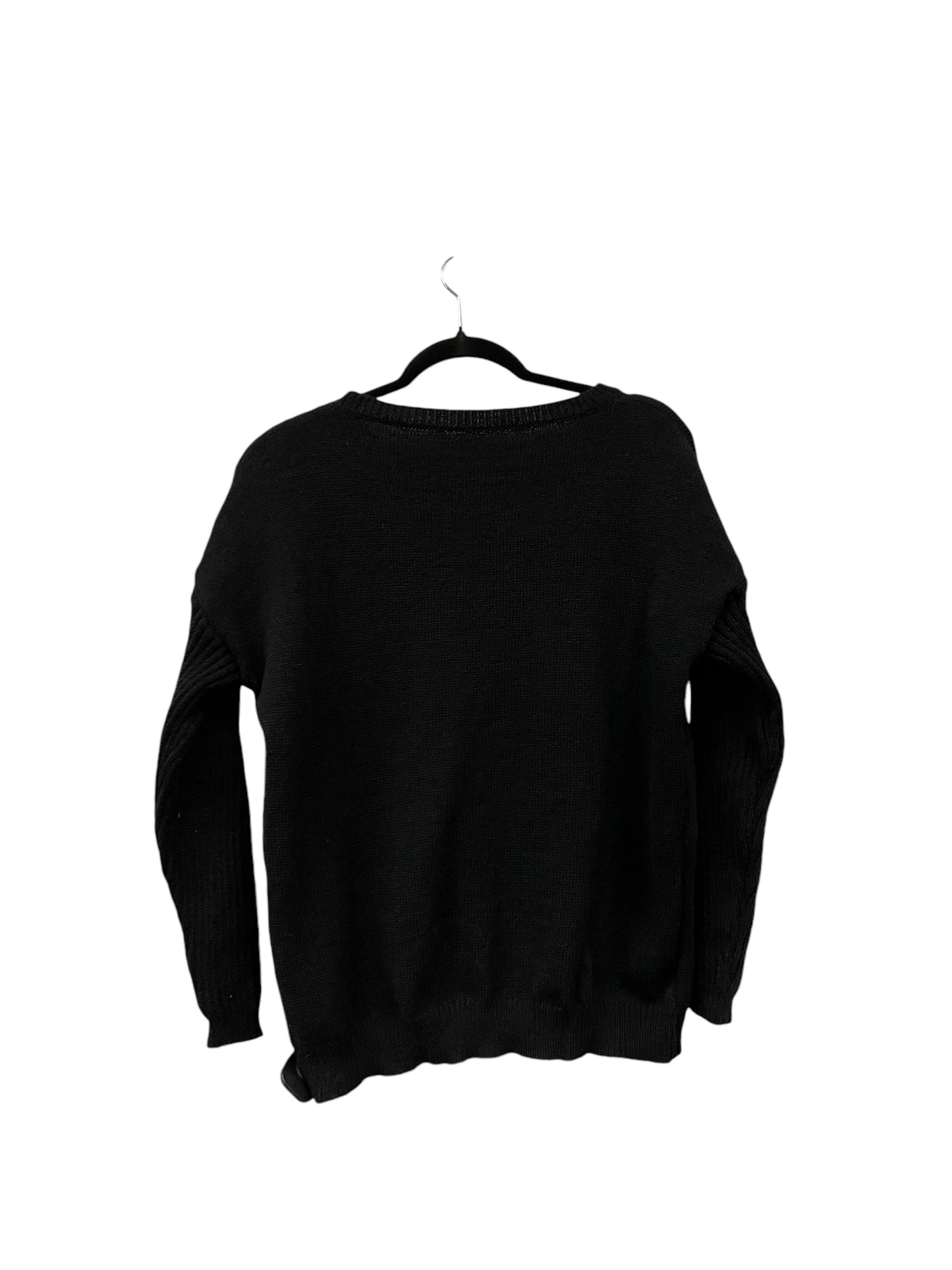 Sweater By Clothes Mentor In Black, Size: M