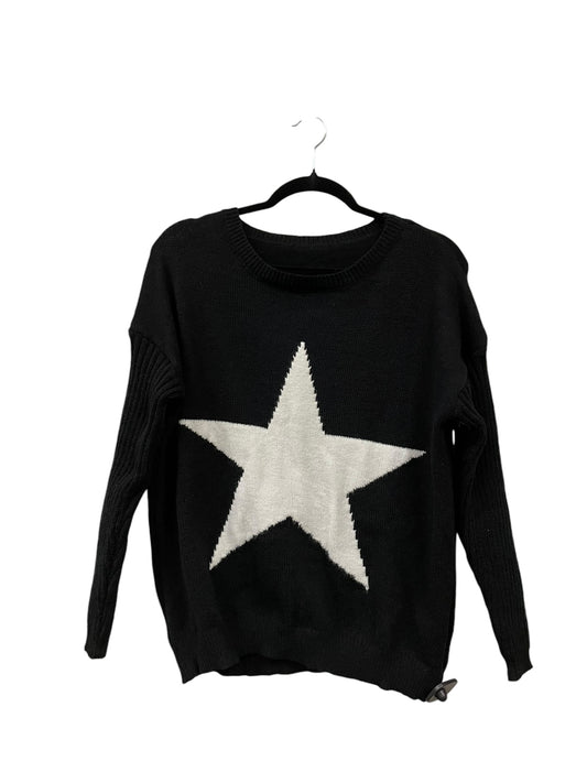 Sweater By Clothes Mentor In Black, Size: M