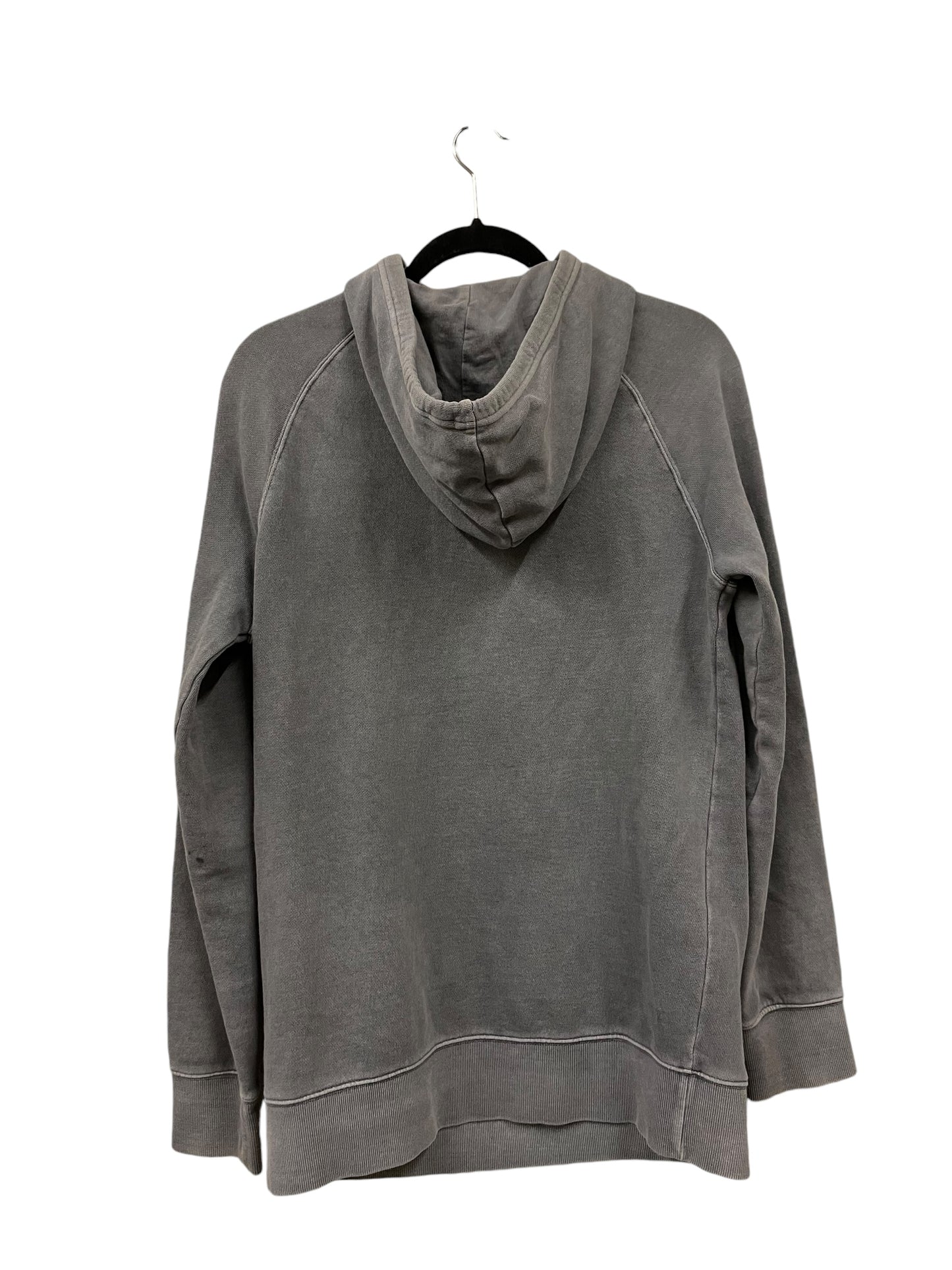 Sweatshirt Hoodie By Clothes Mentor In Grey, Size: S