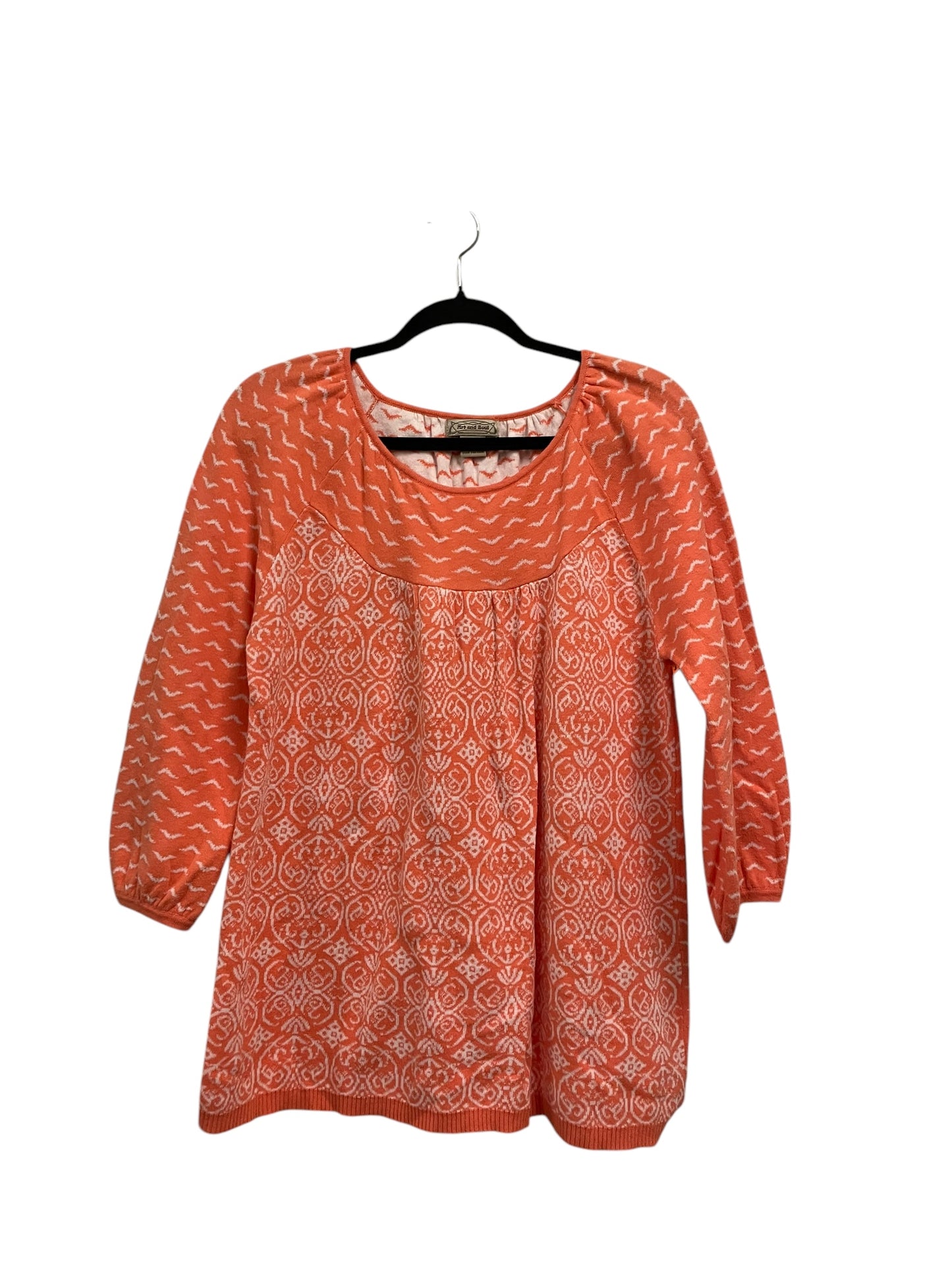 Sweater By Art And Soul In Orange, Size: L