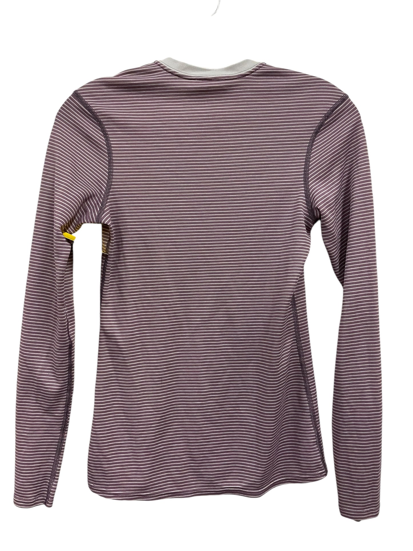 Athletic Top Long Sleeve Crewneck By Patagonia In Purple, Size: Xs