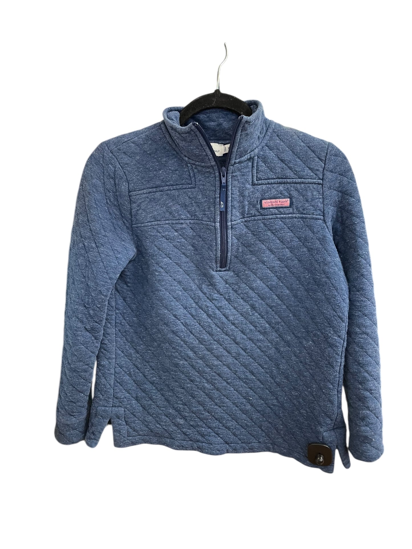 Sweatshirt Collar By Vineyard Vines In Blue, Size: Xs