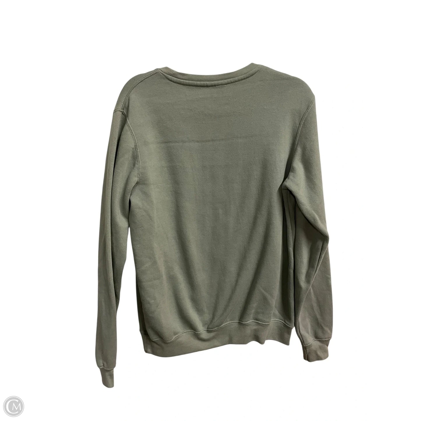 Sweatshirt Crewneck By Clothes Mentor In Green, Size: S