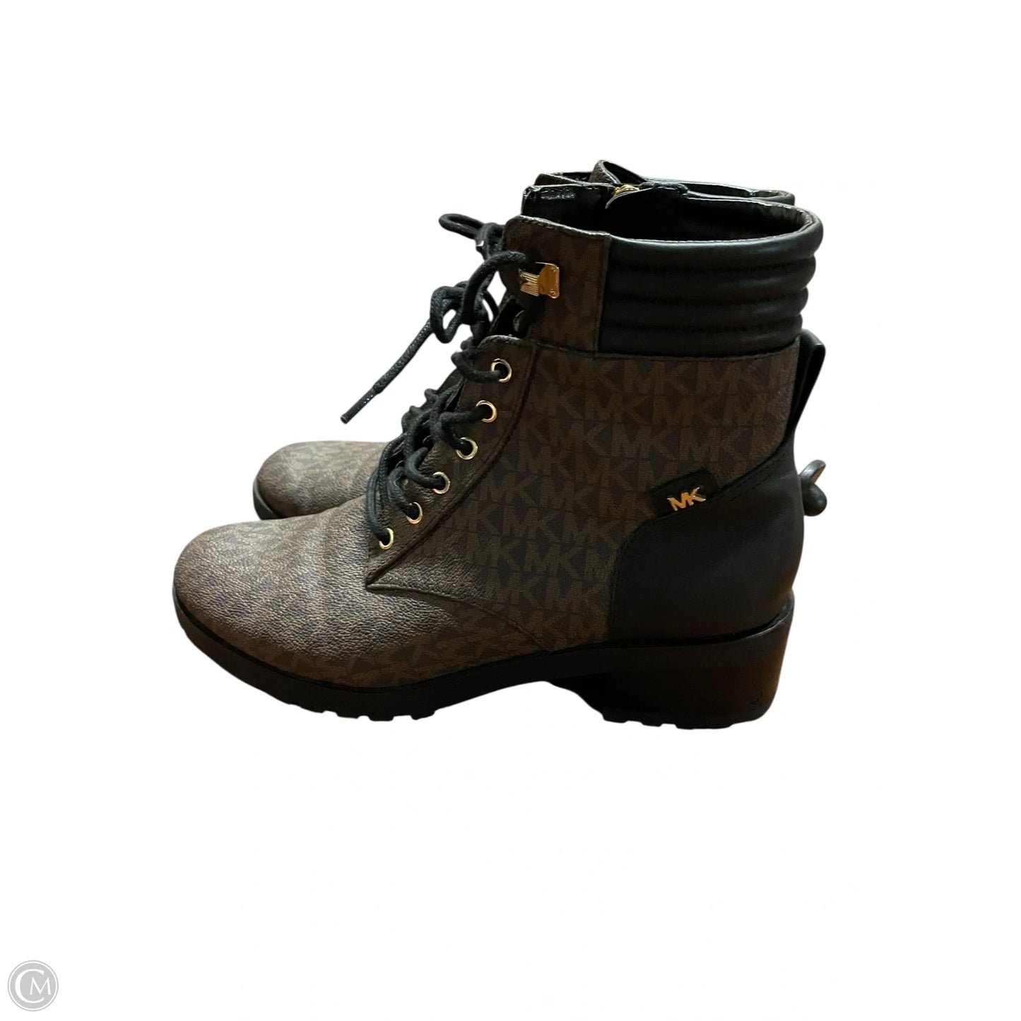 Boots Designer By Michael Kors In Brown, Size: 10