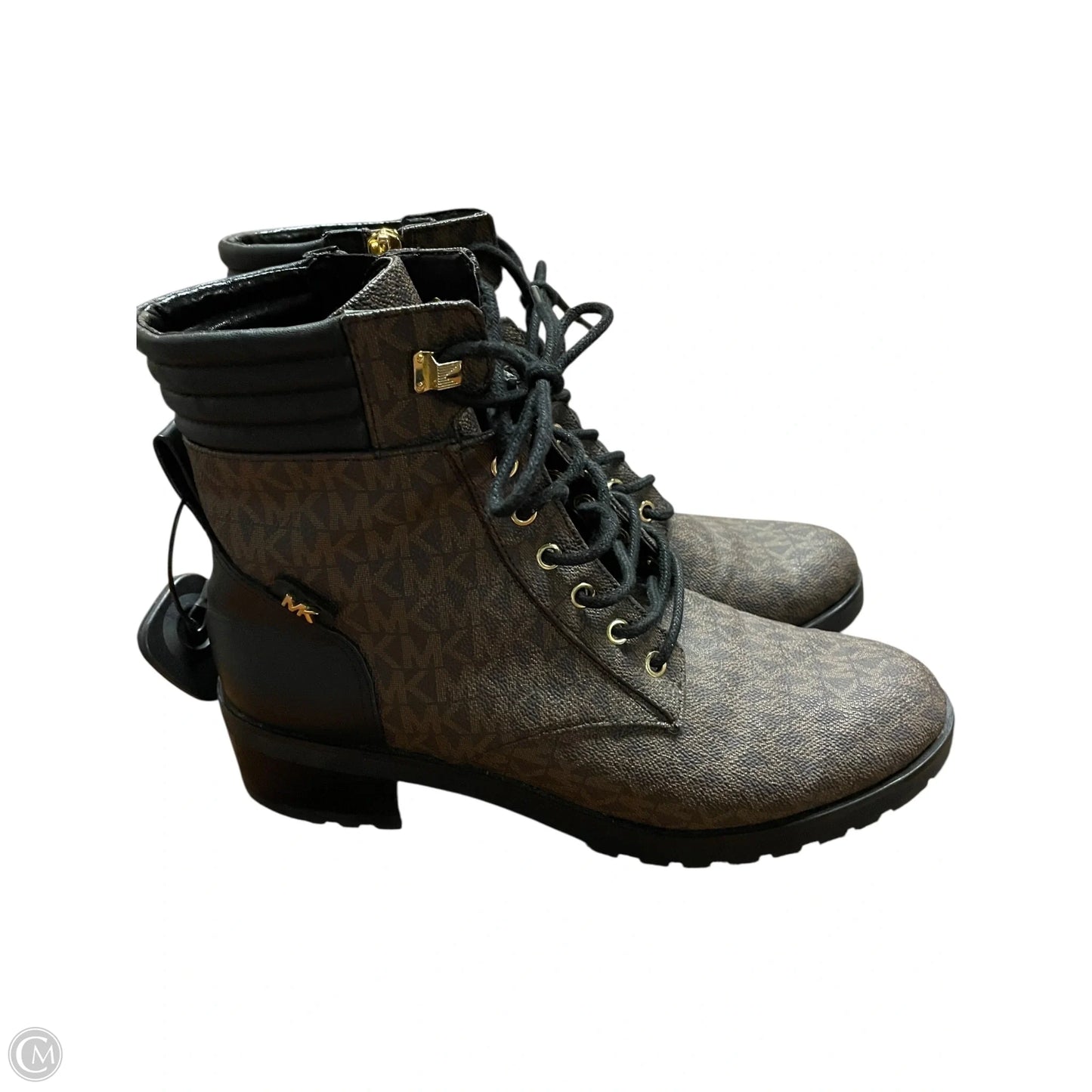 Boots Designer By Michael Kors In Brown, Size: 10