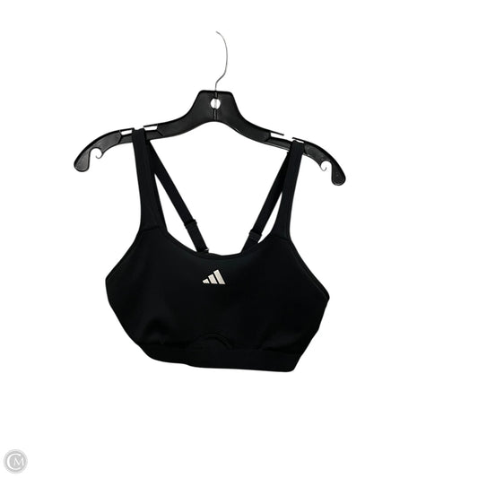 Athletic Bra By Adidas In Black, Size: M